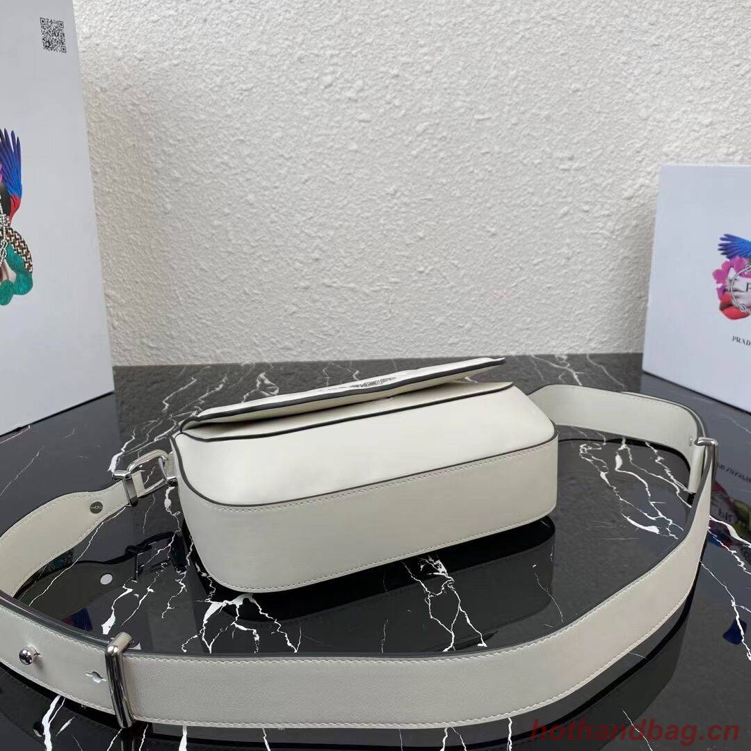 Prada System nappa leather patchwork bag 1BG283 white Prada System nappa leather patchwork bag 1BG283 white