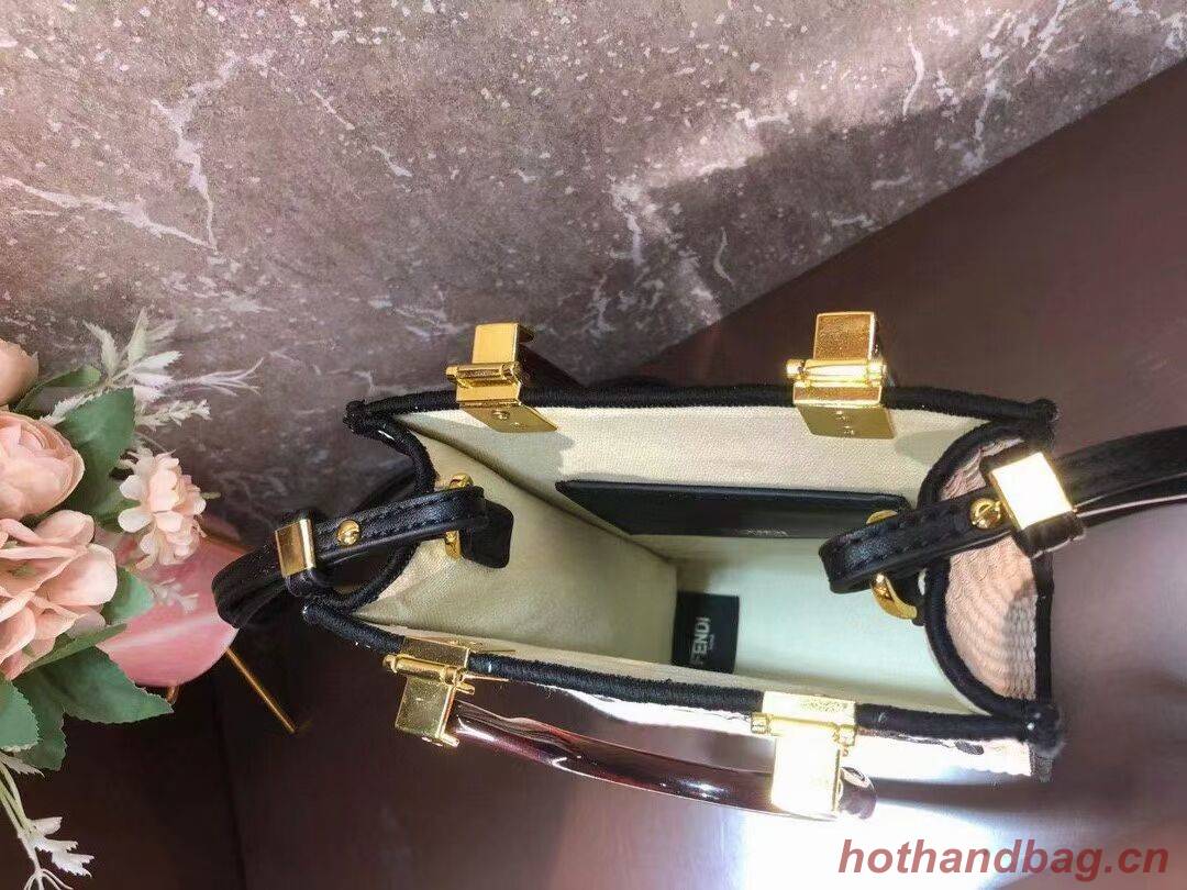 FENDI SUNSHINE SHOPPER Braided straw medium-bag F1620 beige FENDI SUNSHINE SHOPPER Braided straw medium-bag F1620 beige