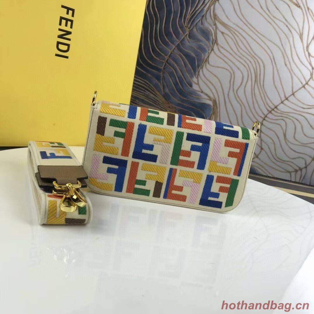 FENDI fabric bag F1230 Beige FENDI fabric bag F1230 Beige