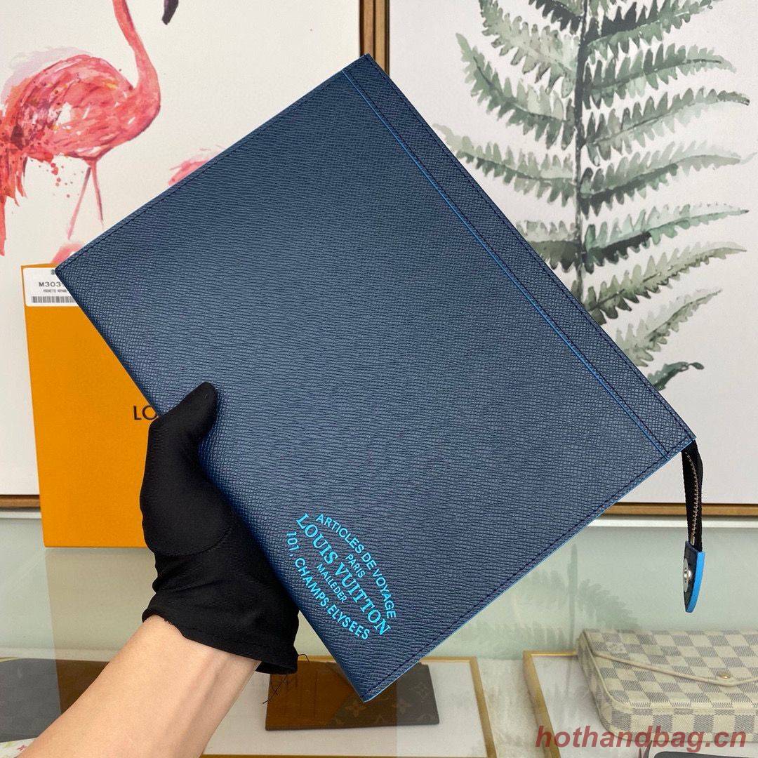 Louis Vuitton Malletier POCHETTE VOYAGE MM M30397 Dark Blue Louis Vuitton Malletier POCHETTE VOYAGE MM M30397 Dark Blue