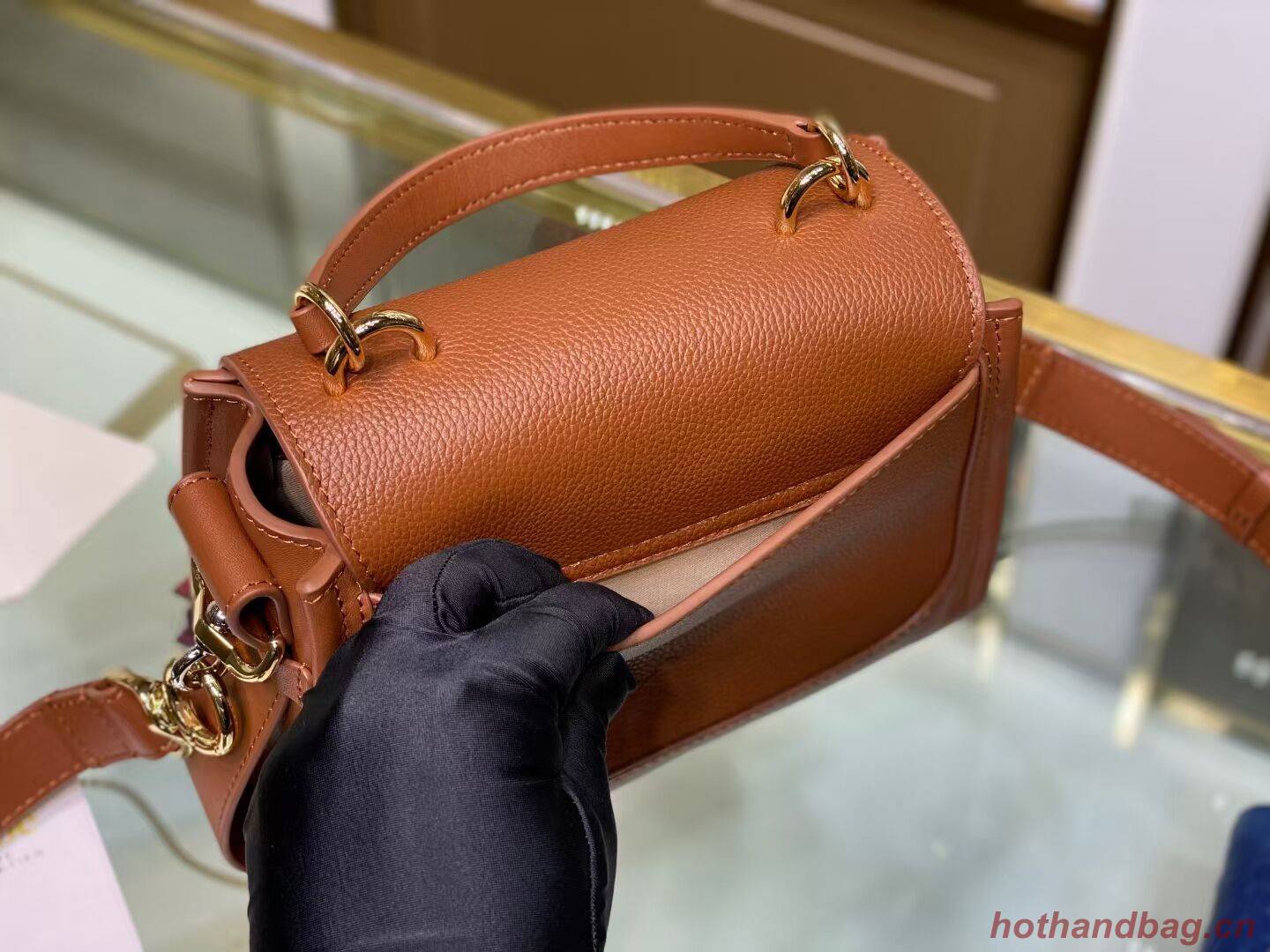 Chloe Original Calfskin Leather Bag C1143S brown Chloe Original Calfskin Leather Bag C1143S brown