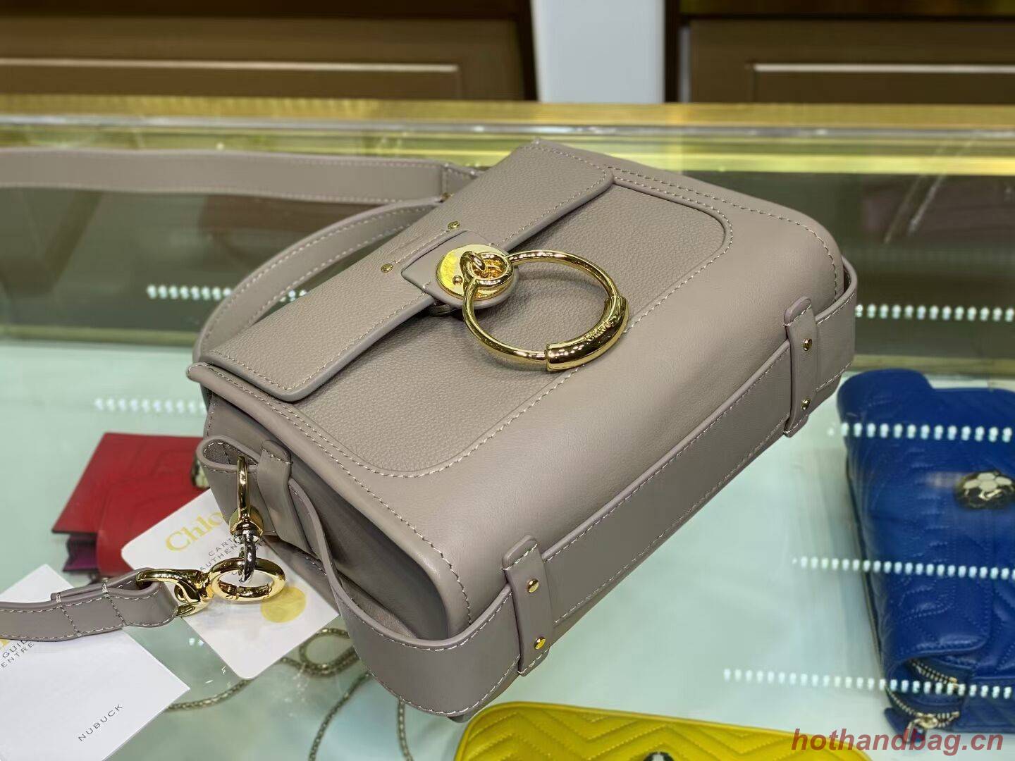 Chloe Original Calfskin Leather Bag C1143S grey Chloe Original Calfskin Leather Bag C1143S grey