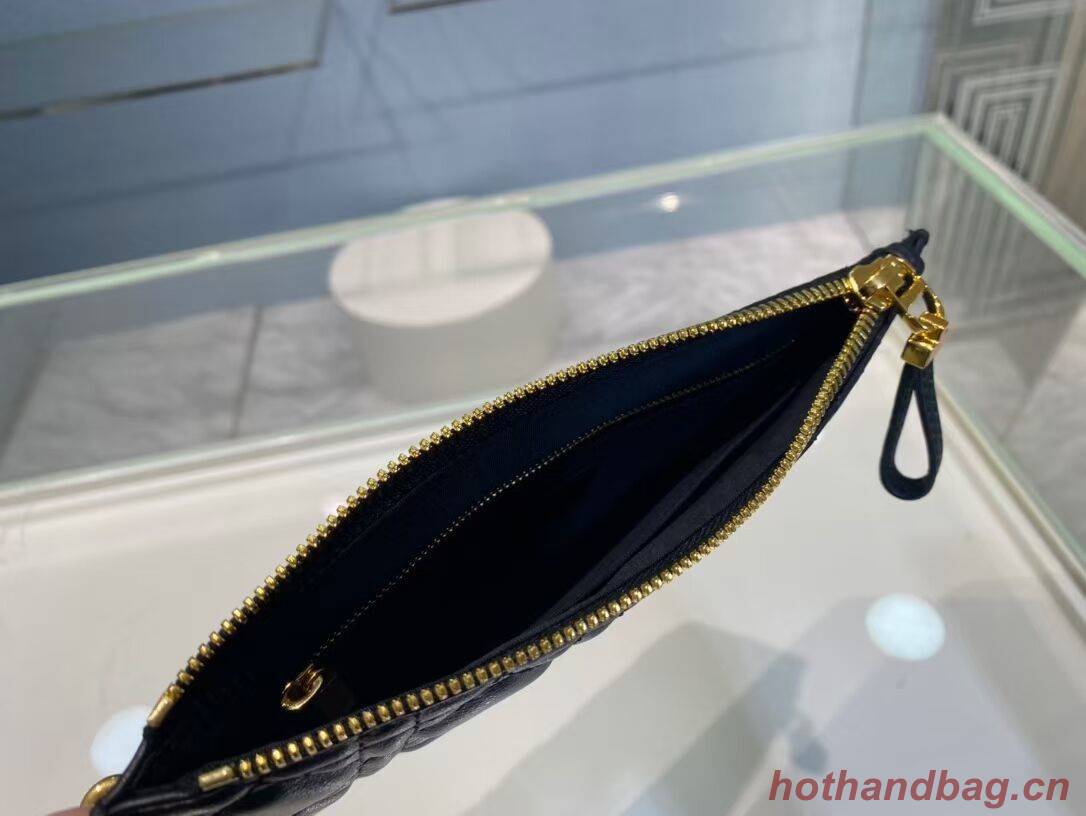 SMALL DIOR CARO DAILY POUCH S5085U BLACK SMALL DIOR CARO DAILY POUCH S5085U BLACK