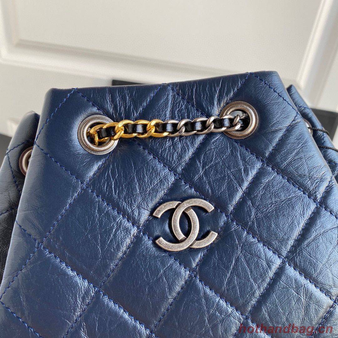 Chanel gabrielle small backpack A94485 blue Chanel gabrielle small backpack A94485 blue