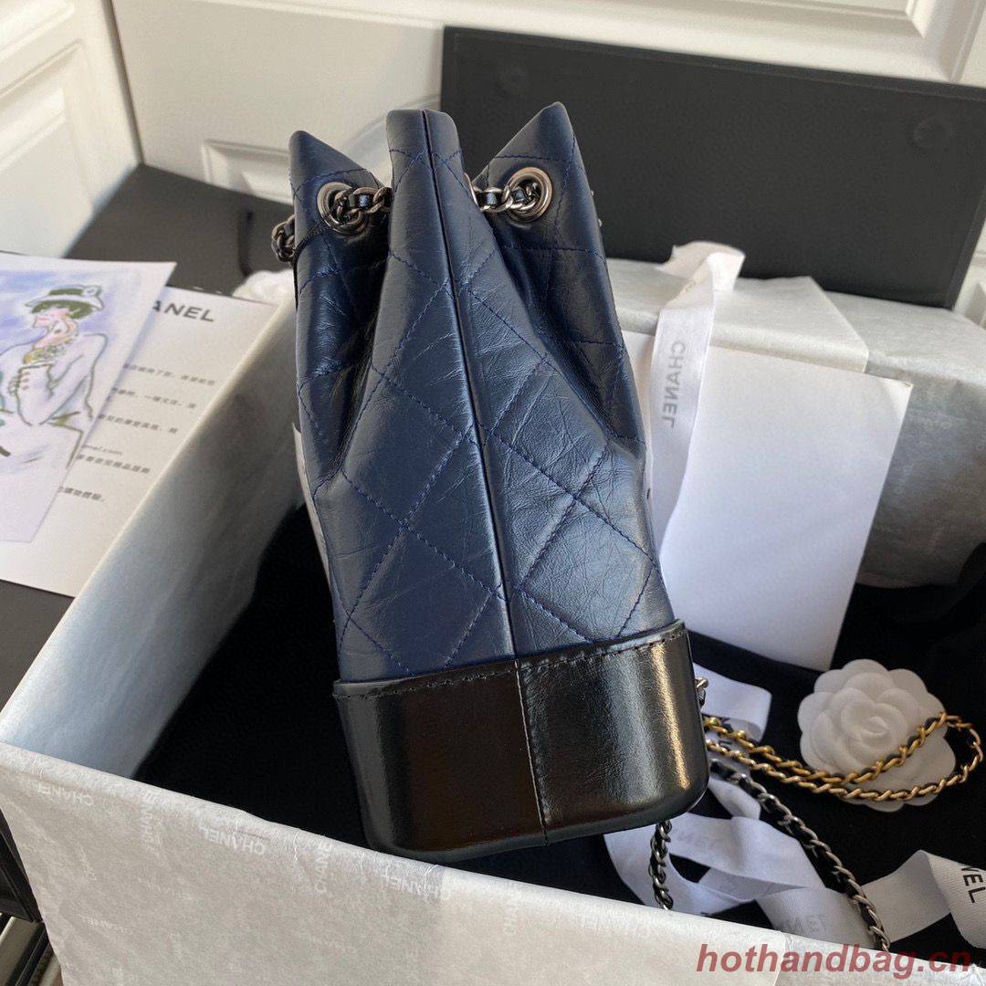 Chanel gabrielle small backpack A94485 blue Chanel gabrielle small backpack A94485 blue