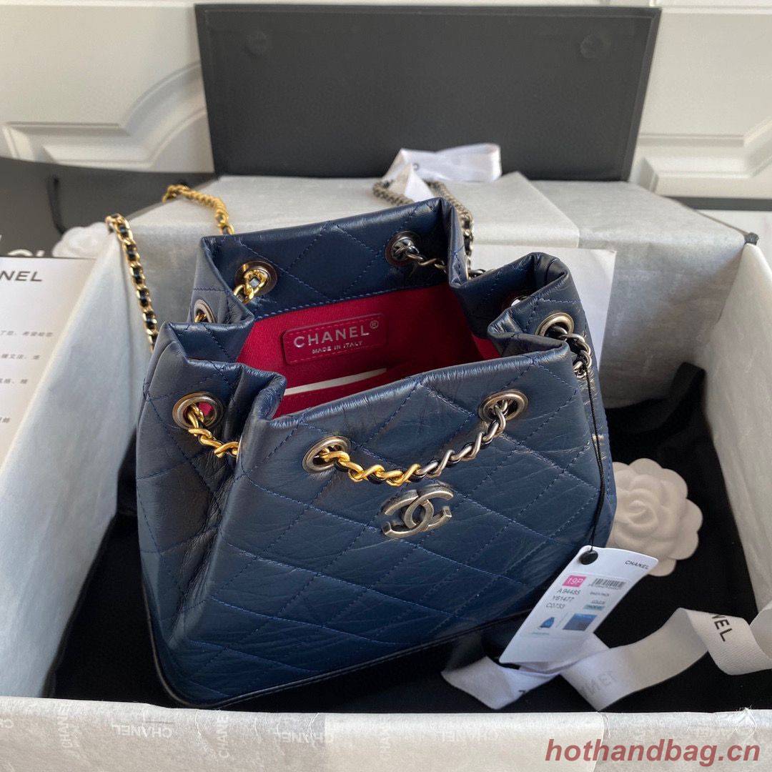 Chanel gabrielle small backpack A94485 blue Chanel gabrielle small backpack A94485 blue