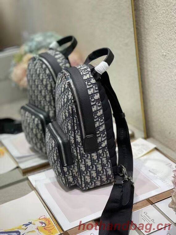 DIOR Blue Dior Oblique Embroidery CN0130 DIOR Blue Dior Oblique Embroidery CN0130