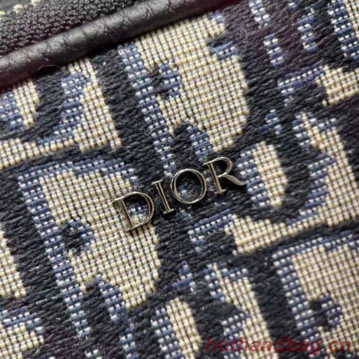 DIOR Blue Dior Oblique Embroidery CN0130 DIOR Blue Dior Oblique Embroidery CN0130