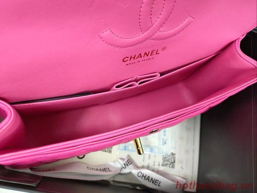 Chanel Shoulder Flap Bag Original Sheepskin leather A1112 Pink Chanel Shoulder Flap Bag Original Sheepskin leather A1112 Pink