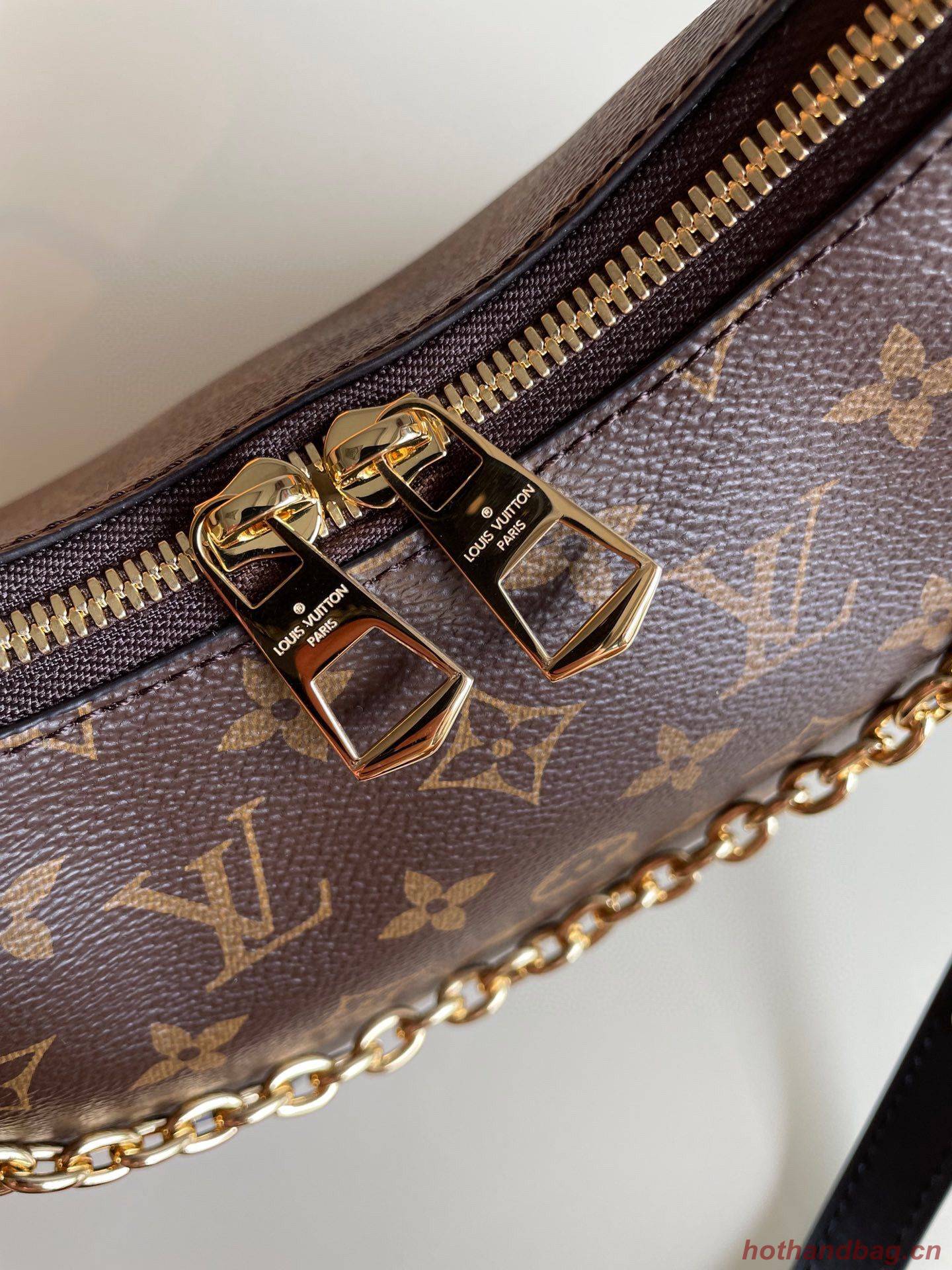 Louis Vuitton Monogram Canvas Boulogne Original Leather M45831 Black Louis Vuitton Monogram Canvas Boulogne Original Leather M45831 Black