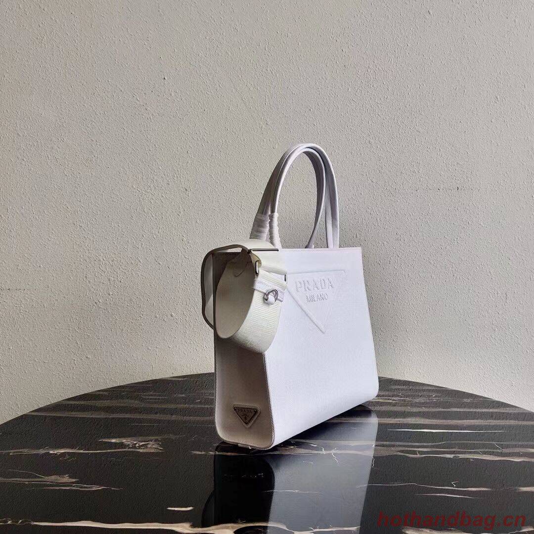 Prada Drill tote bag 1BG382 white Prada Drill tote bag 1BG382 white