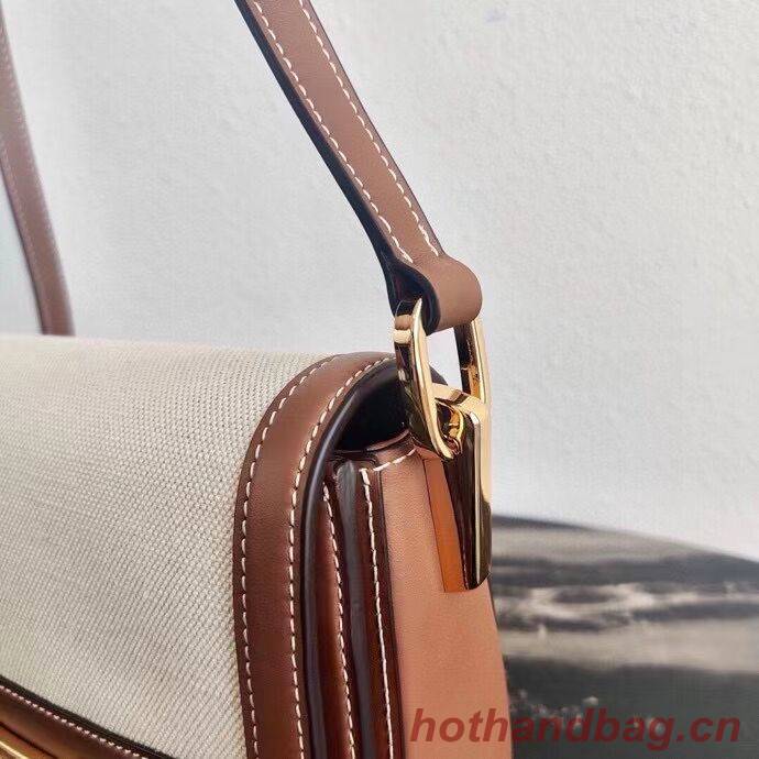 Prada Nappa Leather shoulder bag 1AD257 brown Prada Nappa Leather shoulder bag 1AD257 brown