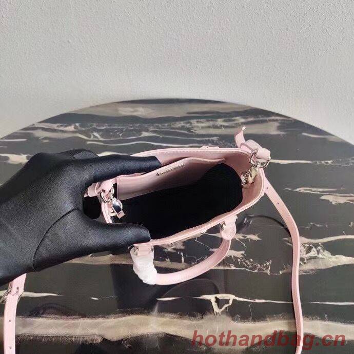 Prada Small brushed leather tote 1AD331 pink Prada Small brushed leather tote 1AD331 pink