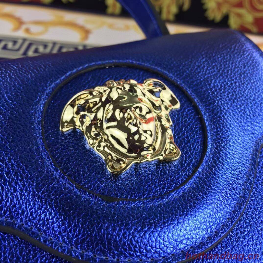 Versace Original Calfskin Leather Bag FS1040 blue Versace Original Calfskin Leather Bag FS1040 blue