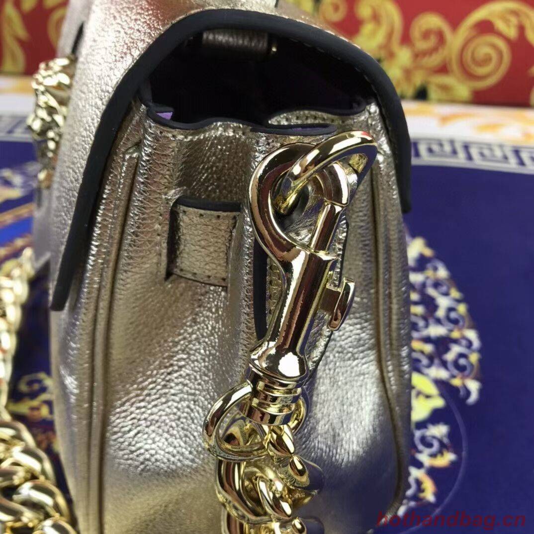 Versace Original Calfskin Leather Bag FS1040 gold Versace Original Calfskin Leather Bag FS1040 gold