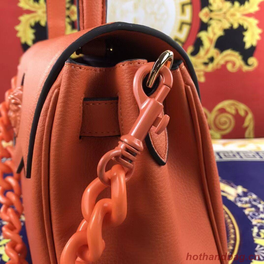 Versace Original medium Calfskin Leather Bag FS1041 orange Versace Original medium Calfskin Leather Bag FS1041 orange
