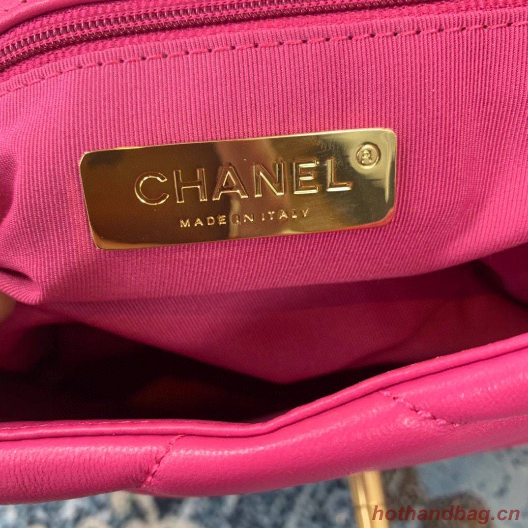 CHANEL 19 Flap Bag AS1160 AS1161 AS1162 Rose CHANEL 19 Flap Bag AS1160 AS1161 AS1162 Rose