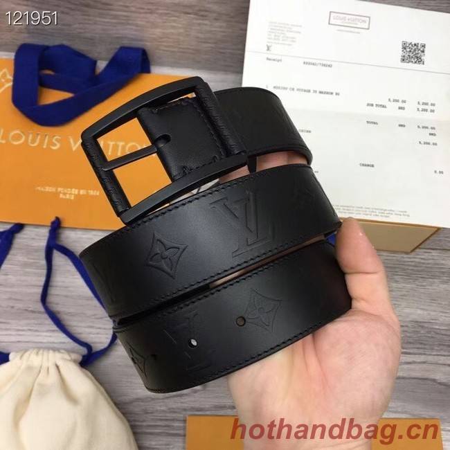 Louis Vuitton REVERSO 40MM REVERSIBLE BELT MP311V black-color hardware