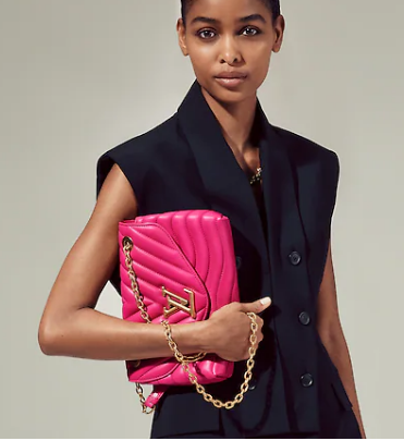 Louis vuitton NEW WAVE CHAIN BAG M58549 Agathe Pink Louis vuitton NEW WAVE CHAIN BAG M58549 Agathe Pink