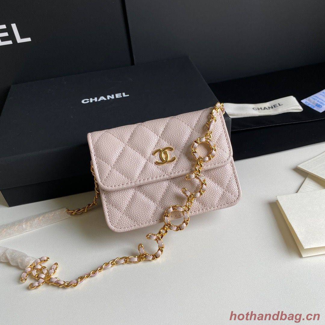 Chanel WOC Belt Bag Original Caviar Leather 2306 Light Pink Chanel WOC Belt Bag Original Caviar Leather 2306 Light Pink