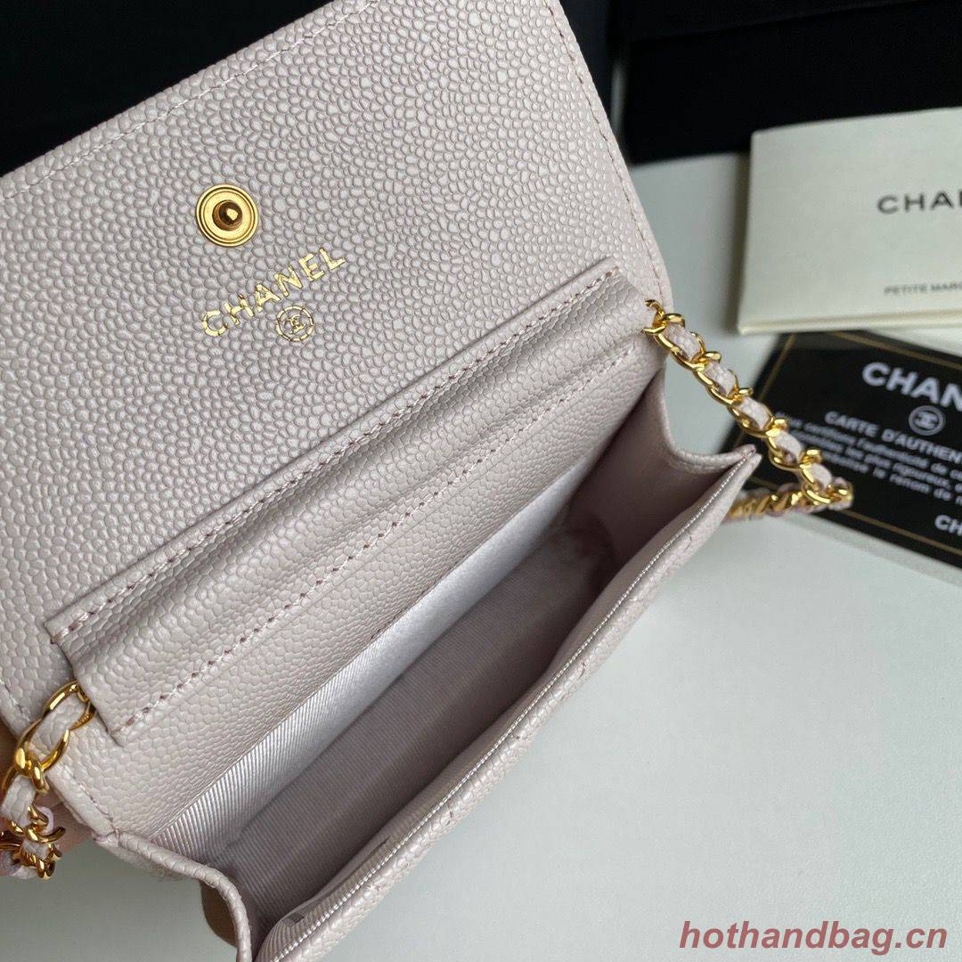 Chanel WOC Belt Bag Original Caviar Leather 2306 Light Pink Chanel WOC Belt Bag Original Caviar Leather 2306 Light Pink
