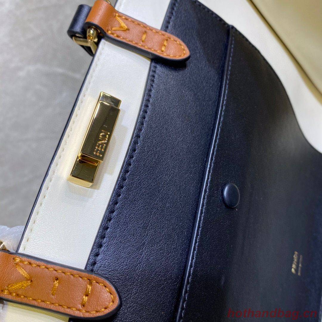 FENDI PEEKABOO ISEEU Original Leather Small bag 0196 Brown FENDI PEEKABOO ISEEU Original Leather Small bag 0196 Brown