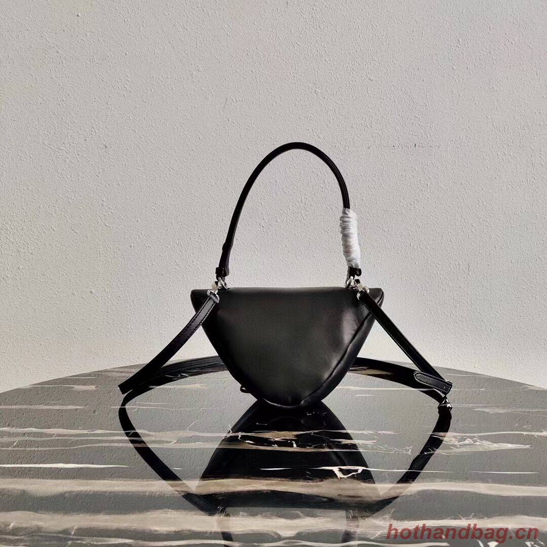 Prada Padded nappa leather handbag 3BA315 black Prada Padded nappa leather handbag 3BA315 black