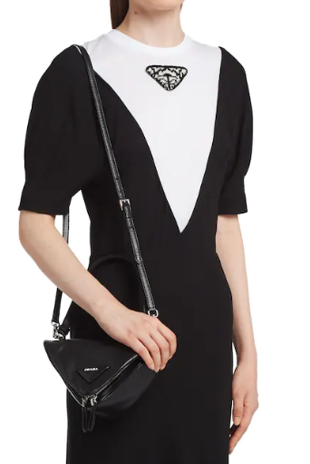 Prada Padded nappa leather handbag 3BA315 black Prada Padded nappa leather handbag 3BA315 black