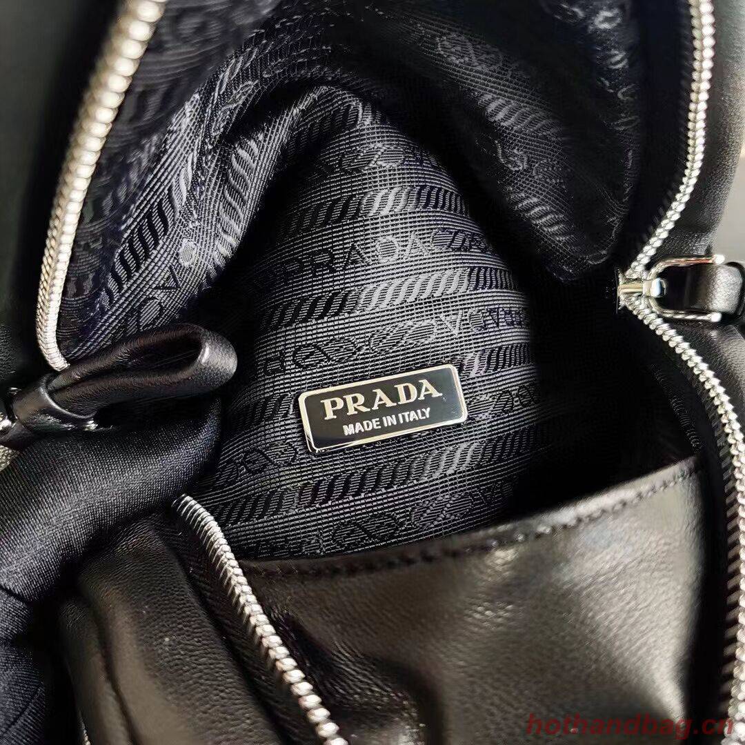 Prada Padded nappa leather handbag 3BA315 black Prada Padded nappa leather handbag 3BA315 black