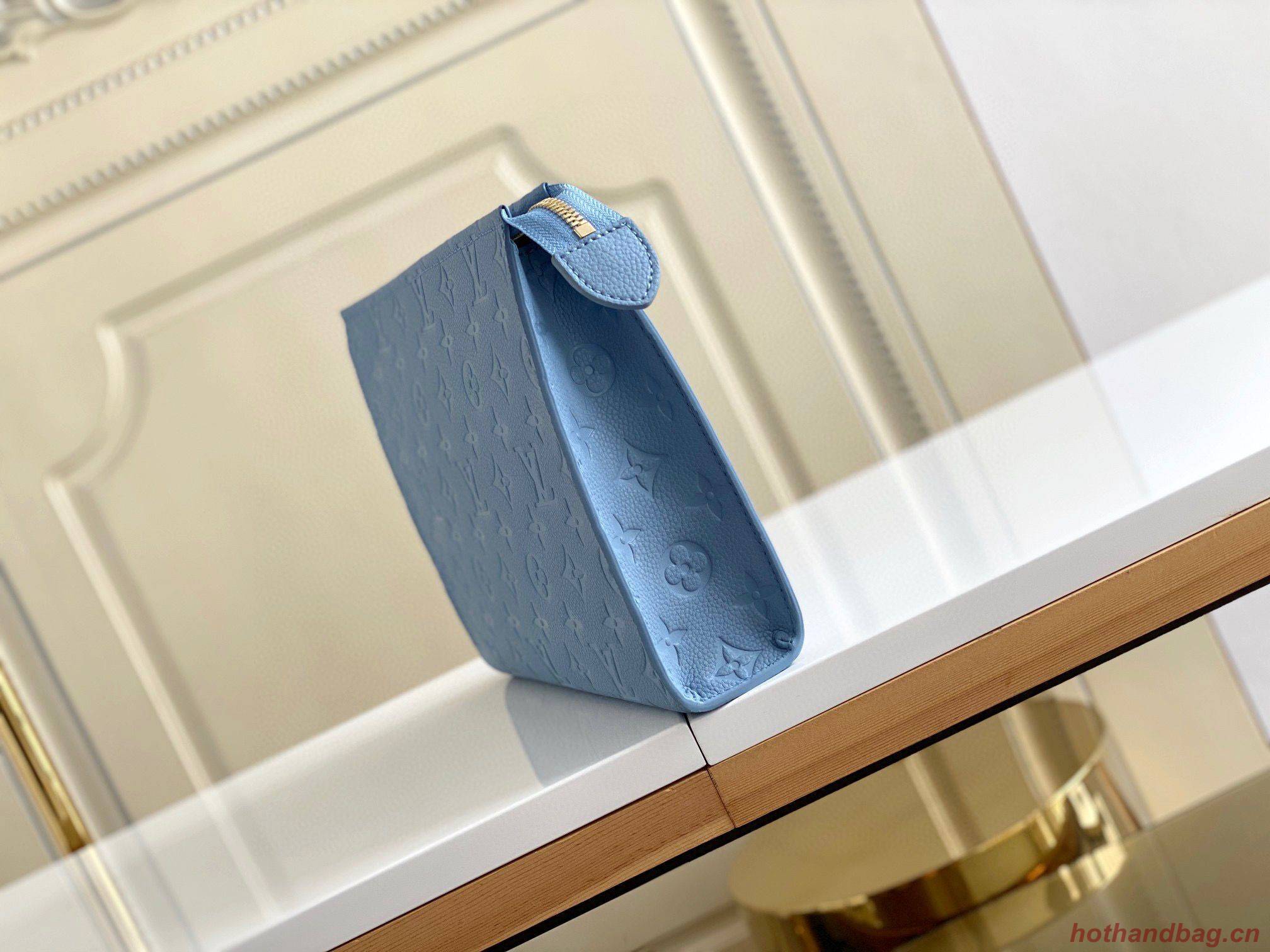 Louis Vuitton Monogram Eclipse POCHETTE Voyage M45665 Blue Louis Vuitton Monogram Eclipse POCHETTE Voyage M45665 Blue