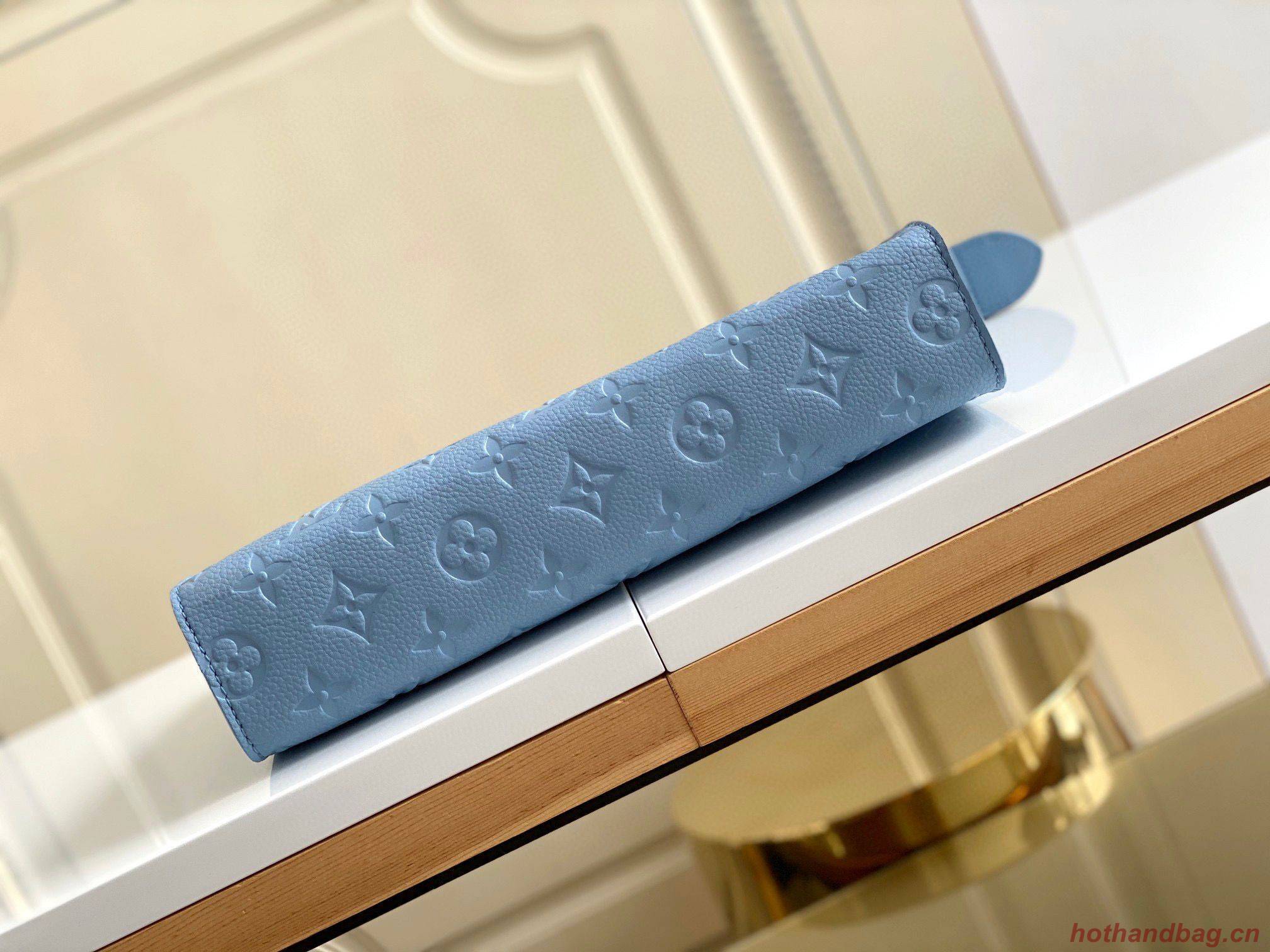 Louis Vuitton Monogram Eclipse POCHETTE Voyage M45665 Blue Louis Vuitton Monogram Eclipse POCHETTE Voyage M45665 Blue