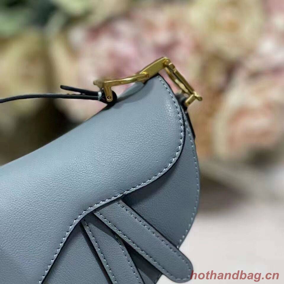 DIOR SADDLE BAG mini Calfskin C8160 blue