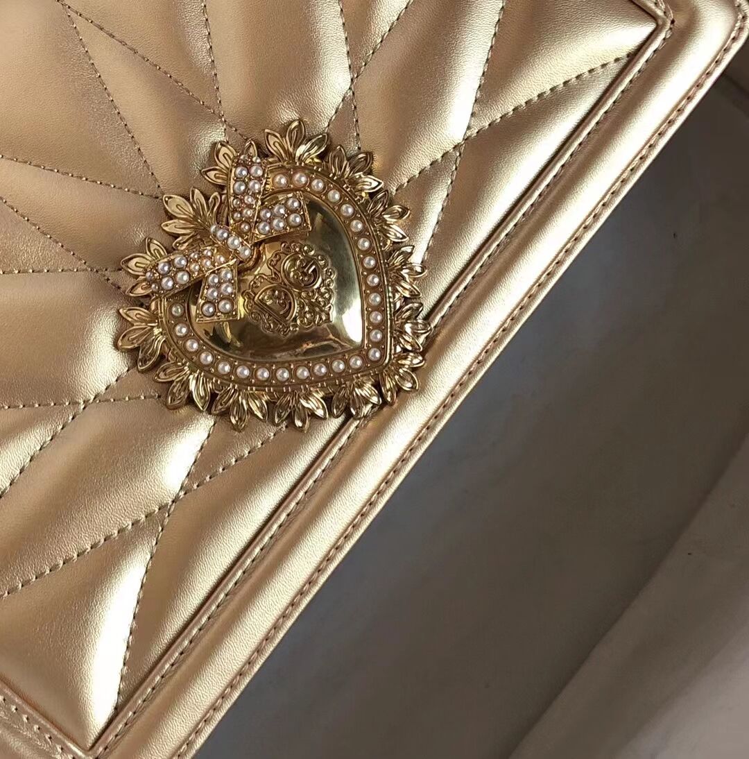 Dolce & Gabbana Origianl Leather Bag 4348 gold Dolce & Gabbana Origianl Leather Bag 4348 gold