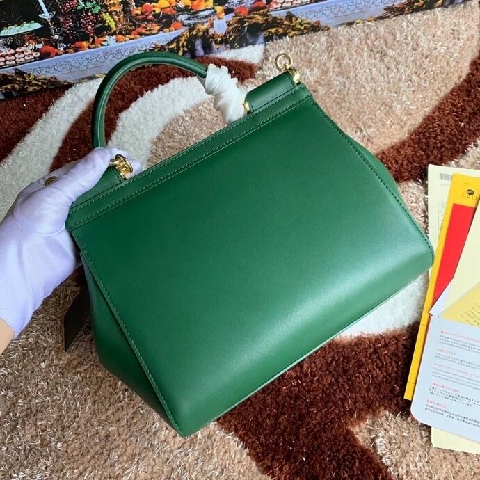 Dolce & Gabbana Origianl Leather Shoulder Bag 5157 green Dolce & Gabbana Origianl Leather Shoulder Bag 5157 green