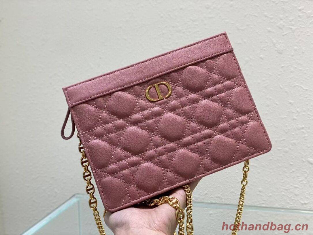 DIOR MINI BOBBY BAG Gradient Cannage Lambskin C4106 pink DIOR MINI BOBBY BAG Gradient Cannage Lambskin C4106 pink