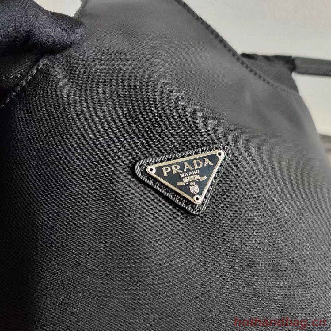 Prada Re-Nylon and Saffiano leather shoulder bag 1AG036 black Prada Re-Nylon and Saffiano leather shoulder bag 1AG036 black