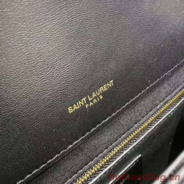 YSL GABY CHAIN BAG IN VINTAGE LAMBSKIN 668864 black YSL GABY CHAIN BAG IN VINTAGE LAMBSKIN 668864 black