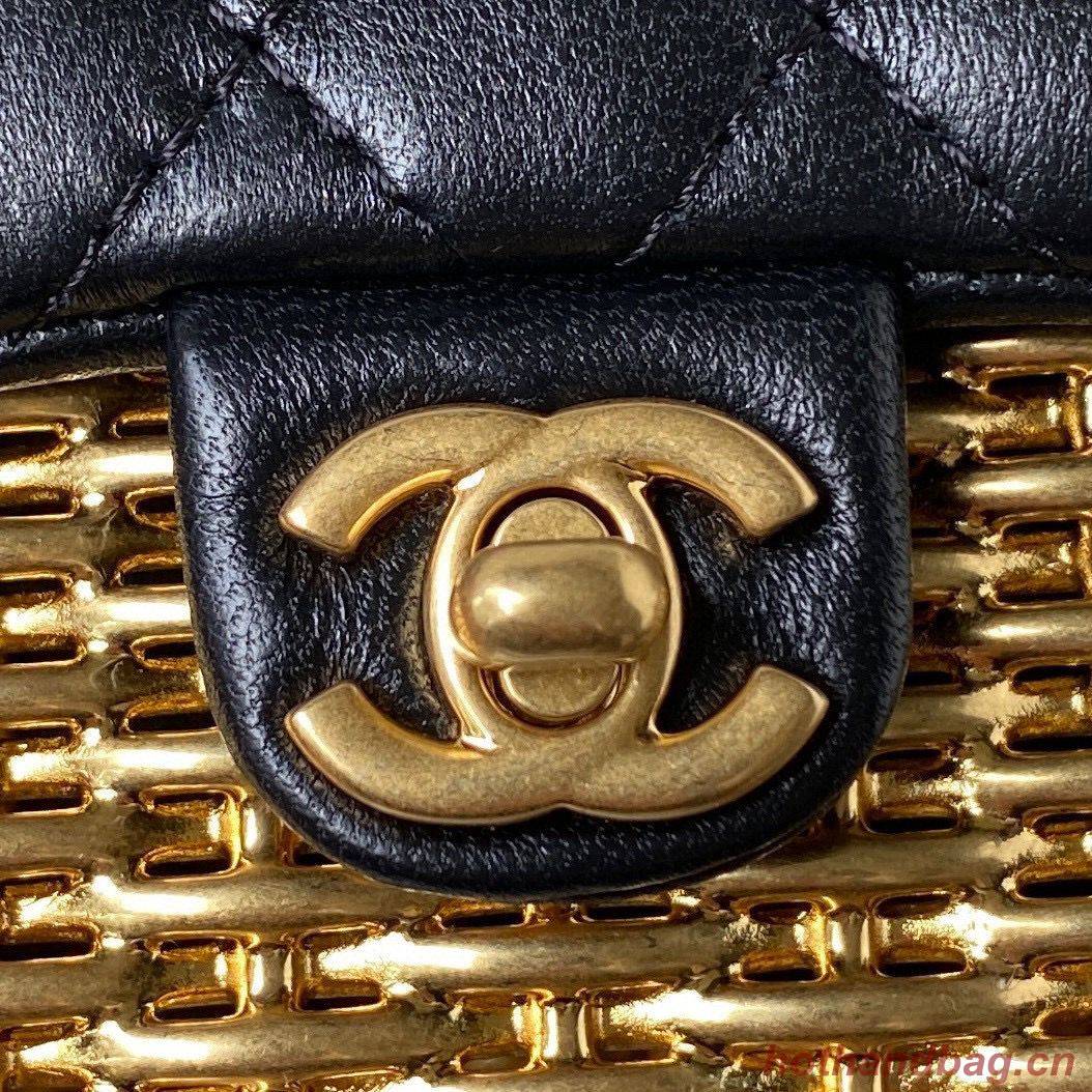 Chanel 23C Original Leather AS3717 Black & Gold-Tone Chanel 23C Original Leather AS3717 Black & Gold-Tone
