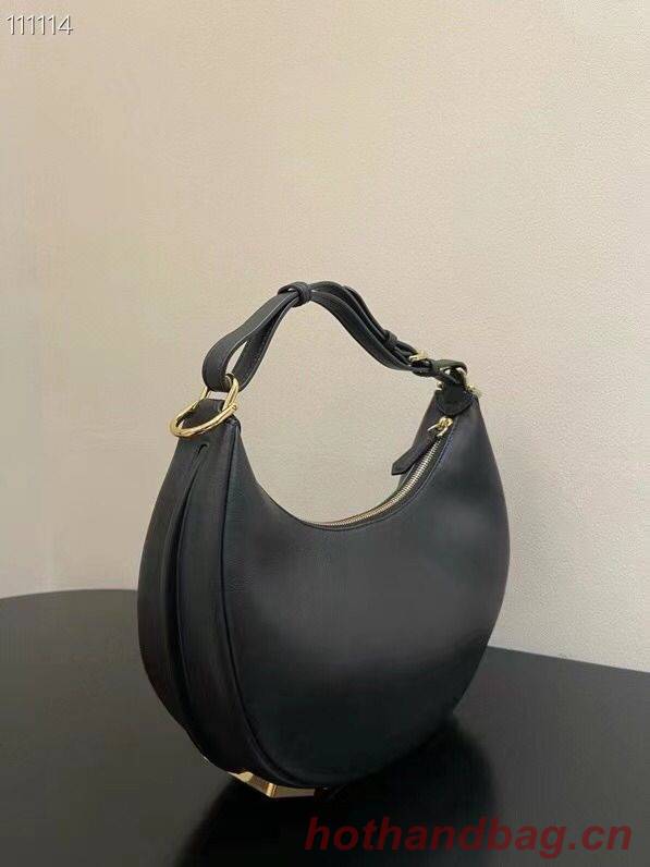 Fendi Praphy Original Leather Big Logo Bag 80056M Black Fendi Praphy Original Leather Big Logo Bag 80056M Black