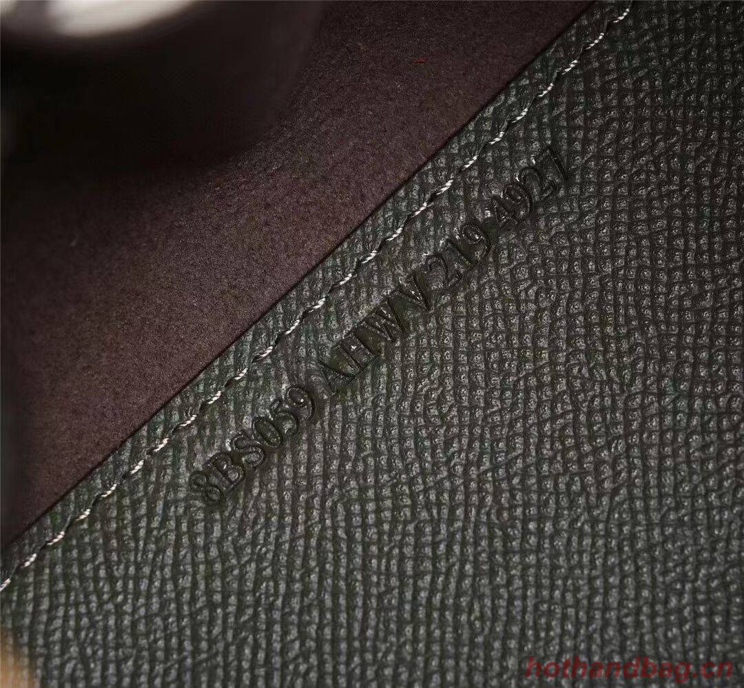 FENDI TOUCH leather bag 8BS059 blackish green FENDI TOUCH leather bag 8BS059 blackish green