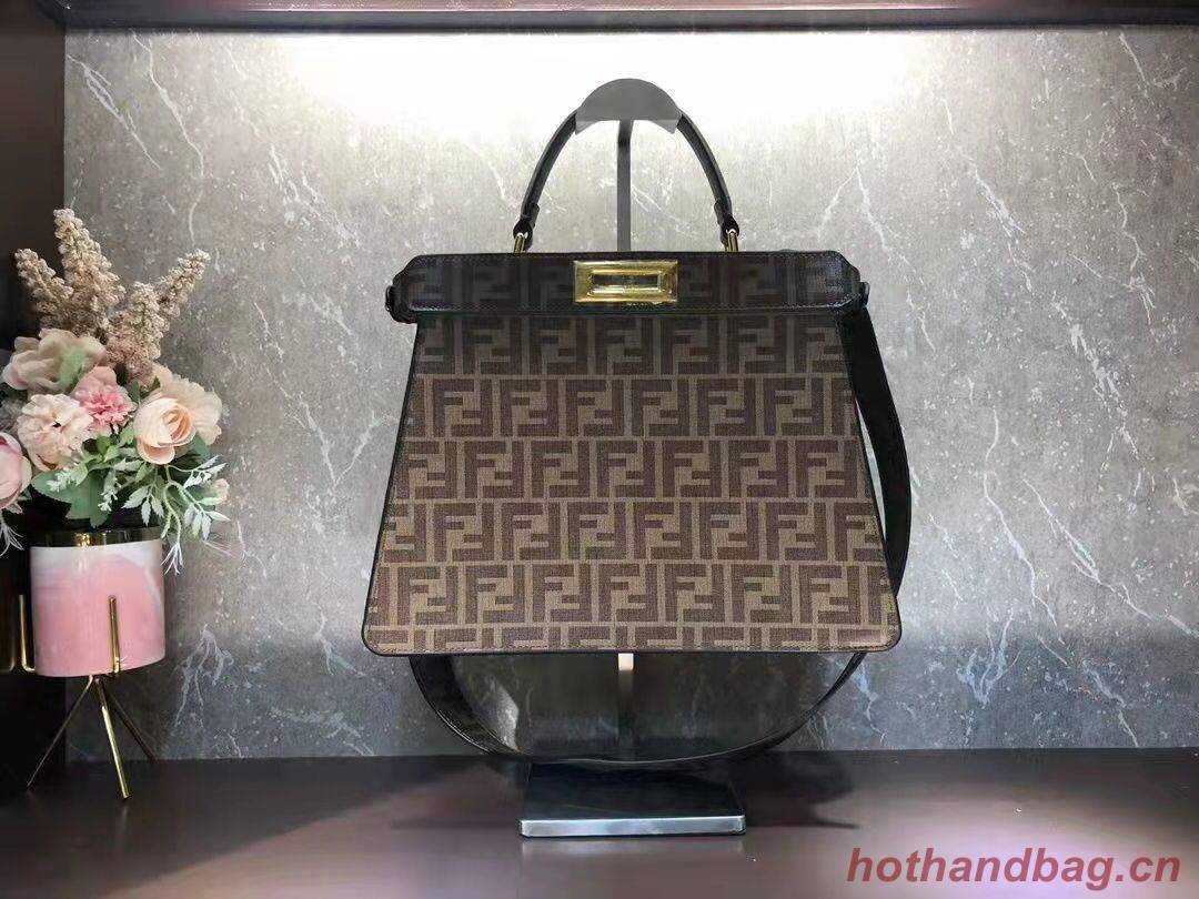 FENDI PEEKABOO ISEEU Original Leather MEDIUM bag 0196 Lady Print FENDI PEEKABOO ISEEU Original Leather MEDIUM bag 0196 Lady Print