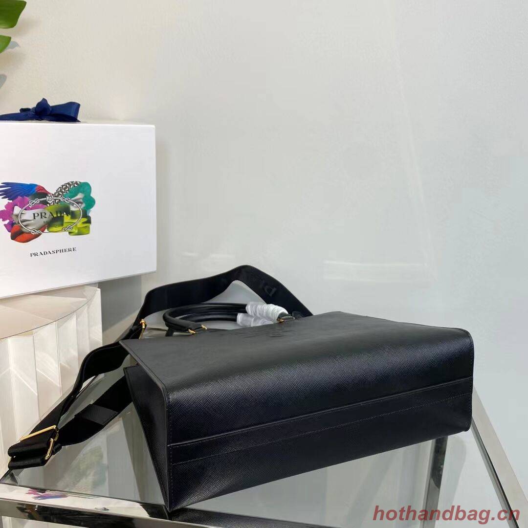 Prada Kristen Saffiano bag 1BD355 black Prada Kristen Saffiano bag 1BD355 black