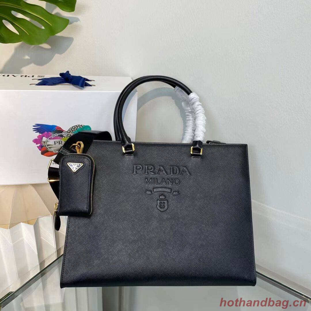 Prada Kristen Saffiano bag 1BD355 black Prada Kristen Saffiano bag 1BD355 black