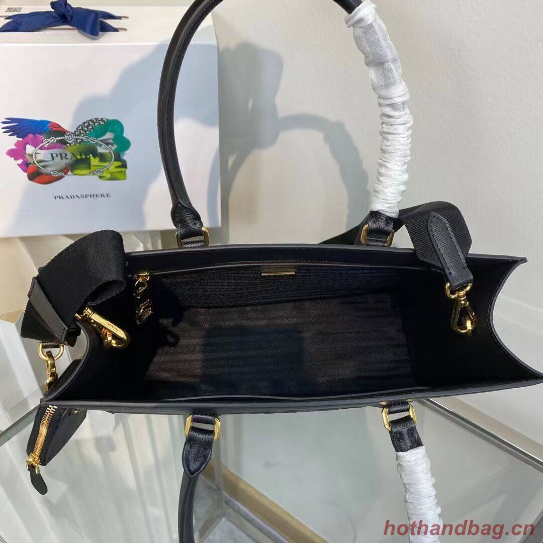Prada Kristen Saffiano bag 1BD355 black Prada Kristen Saffiano bag 1BD355 black
