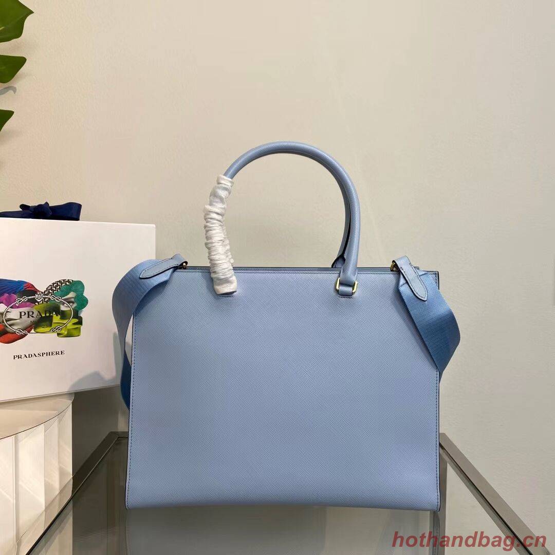 Prada Kristen Saffiano bag 1BD355 sky blue Prada Kristen Saffiano bag 1BD355 sky blue