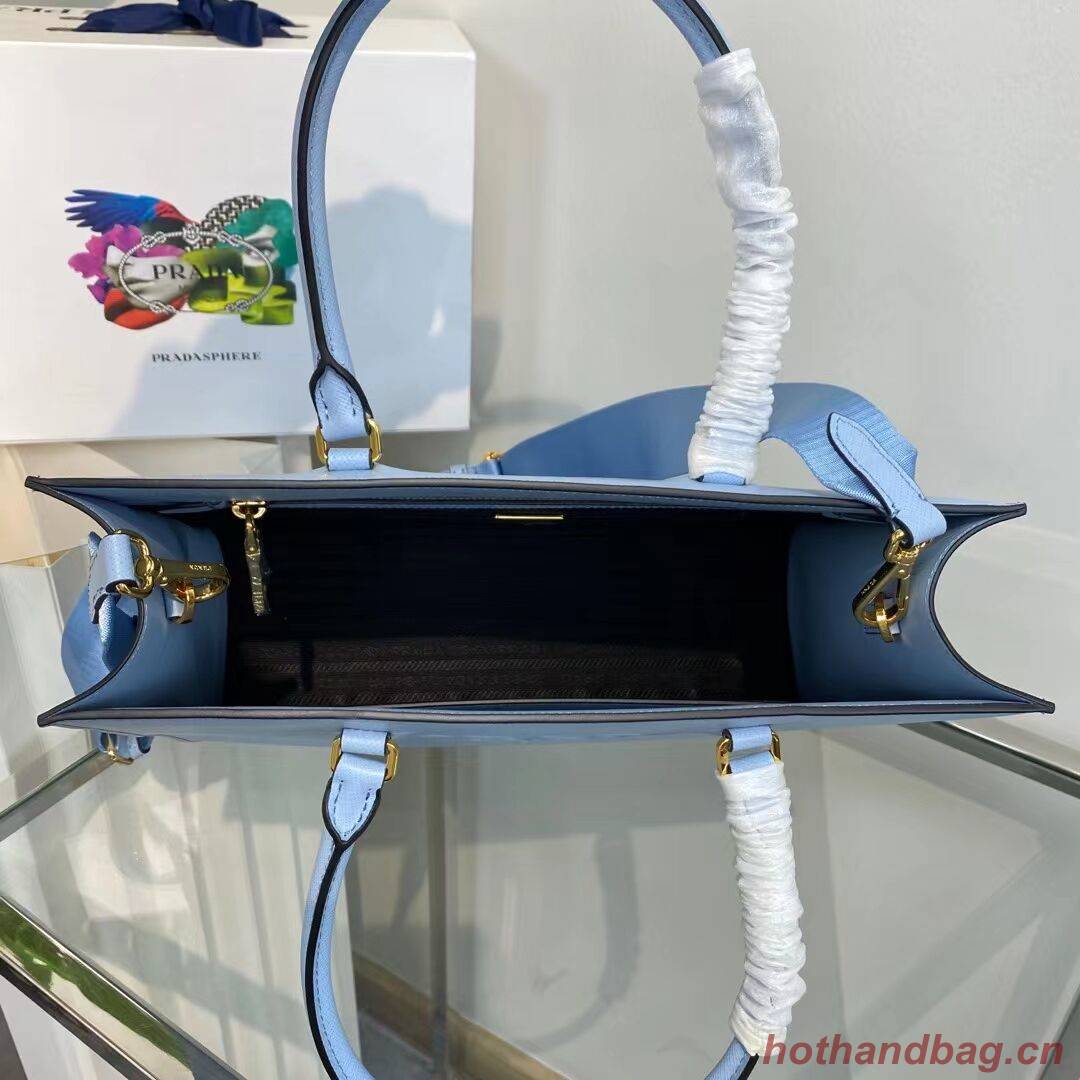 Prada Kristen Saffiano bag 1BD355 sky blue Prada Kristen Saffiano bag 1BD355 sky blue