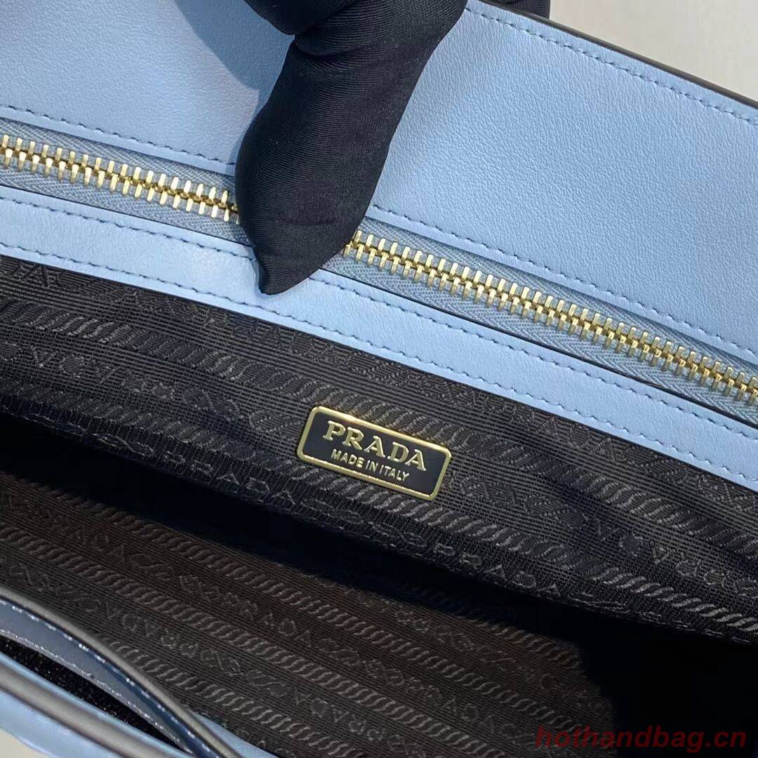 Prada Kristen Saffiano bag 1BD355 sky blue Prada Kristen Saffiano bag 1BD355 sky blue