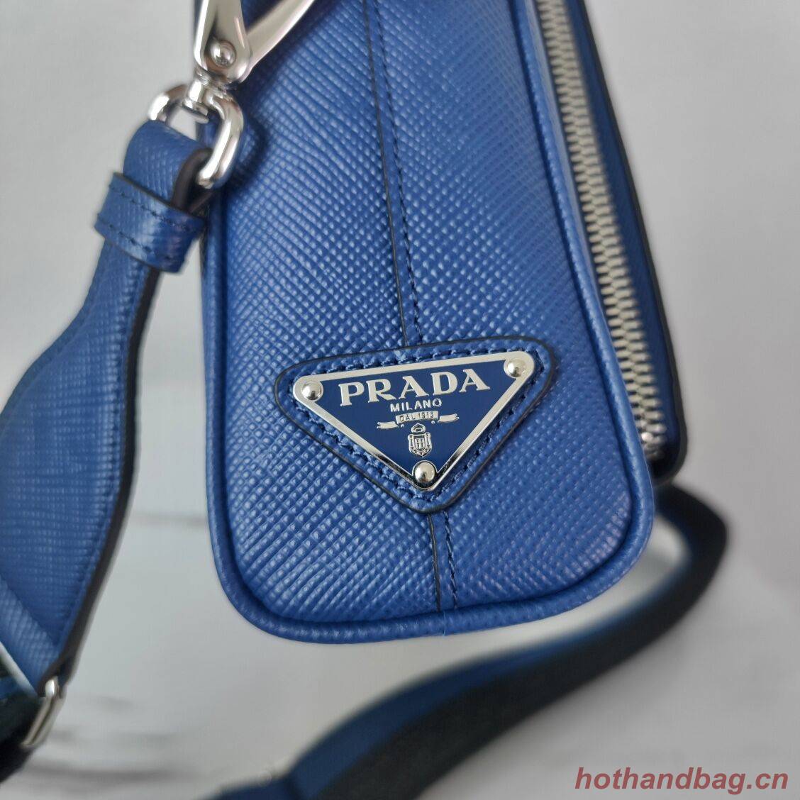 Prada Re-Edition 2005 Saffiano leather bag 2HD052 blue Prada Re-Edition 2005 Saffiano leather bag 2HD052 blue