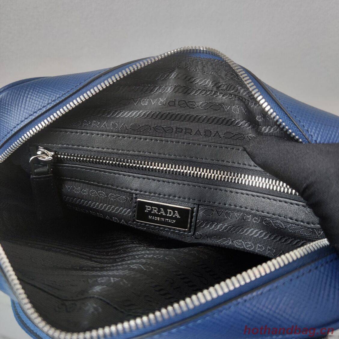 Prada Re-Edition 2005 Saffiano leather bag 2HD052 blue Prada Re-Edition 2005 Saffiano leather bag 2HD052 blue