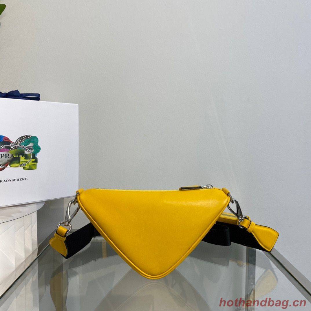 Prada Padded Nappa Leather Shoulder Bag 1BH190 Yellow Prada Padded Nappa Leather Shoulder Bag 1BH190 Yellow